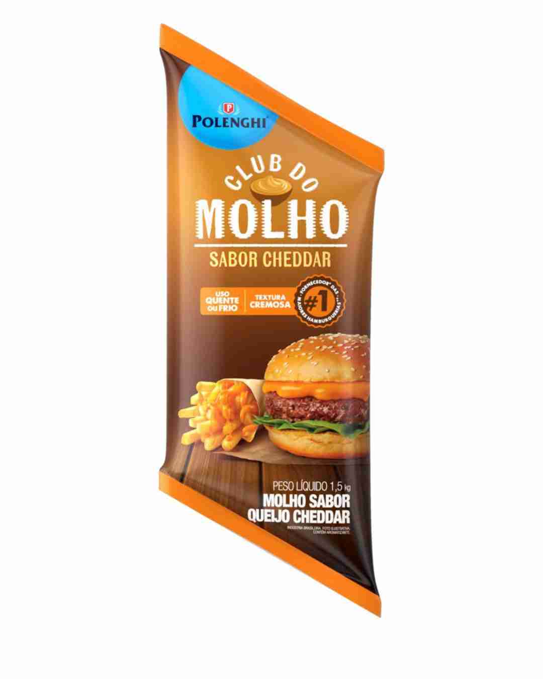Molho Cheddar Bisn Club Polenghi 1,5kg
